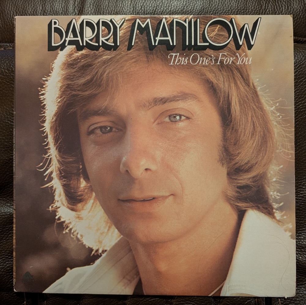 Barry Manilow "This One's For You" Vintage Vinyl Record